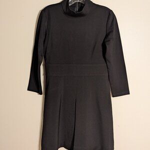 SFERA pleated turtleneck dress